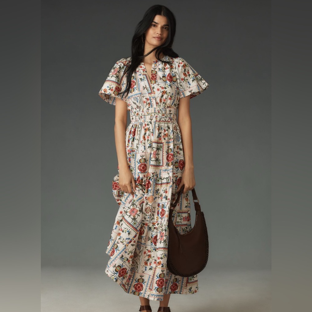 NWT Anthropologie Somerset Maxi Dress